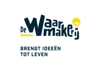 logo de Waarmakerij in Raalte, de Waarmakerij brengt ideeën tot leven
